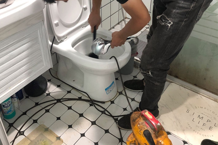 西夏疏通下水道